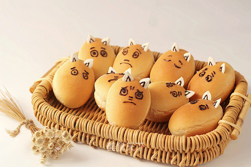 #炉美食# Naive and Charming [hippo Mingmu Small Meal Buns] recipe