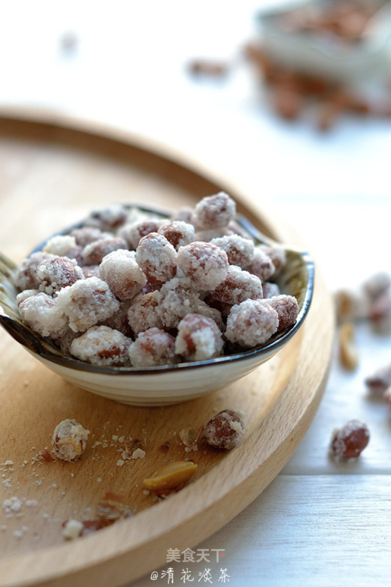 So Cooked and Delicious Peanuts with Icing Sugar recipe
