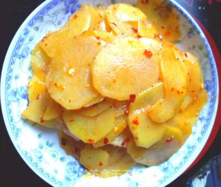 Homemade Spicy Potato Chips recipe