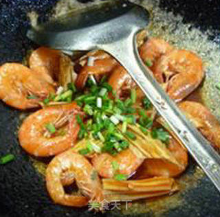 Shrimp with Yuba and Spicy Sauce recipe