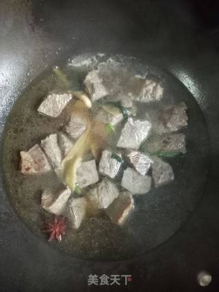 #御寒美食# ~ Beef Stewed with Radish recipe