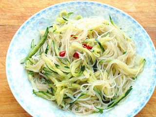 Cucumber Mixed Vermicelli recipe