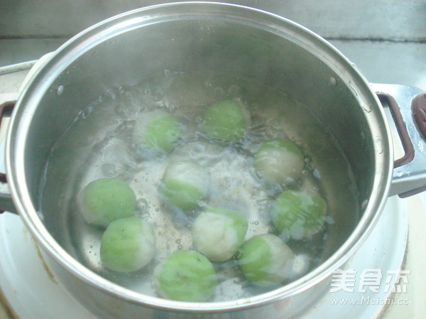 Jade Two-color Five-ren Glutinous Rice Balls recipe