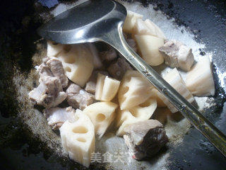 Pork Ribs Roasted Lotus Root recipe