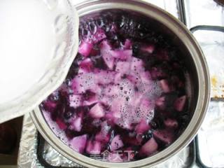 Fire Dragon Purple Sweet Potato Soup recipe