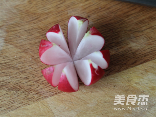 Cherry Radish with Fruit Vinegar recipe