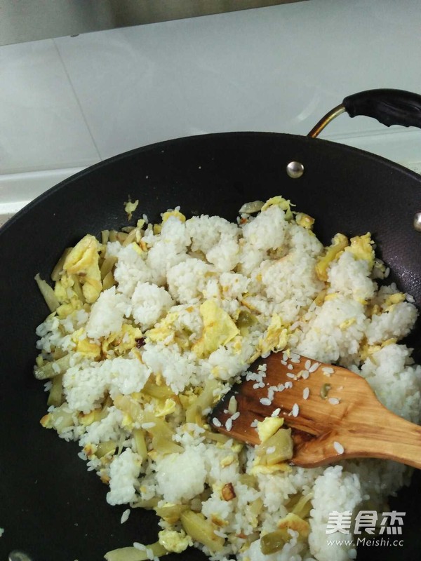 Lazy Egg Fried Rice recipe