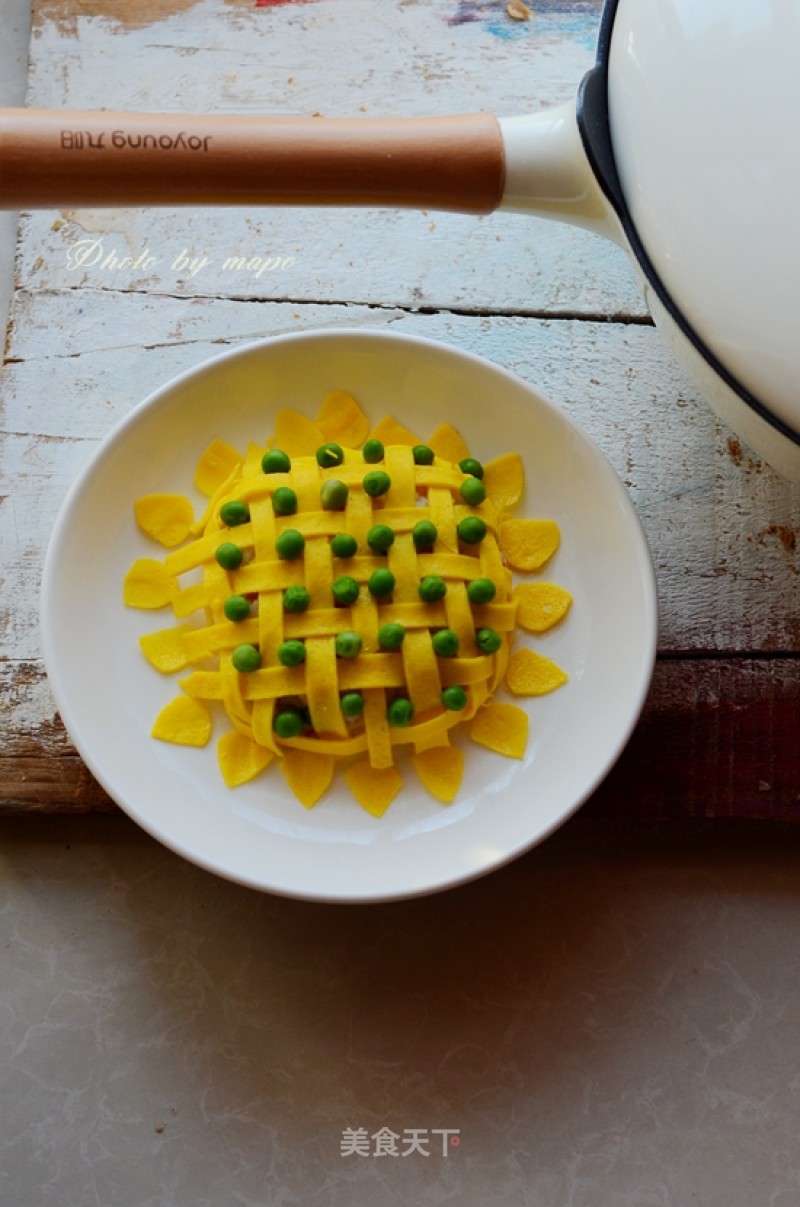 Sunflower Omurice recipe