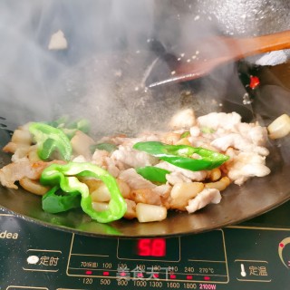 Stir-fried Pork with Rice White recipe