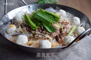 Beef Fish Ball Pot recipe