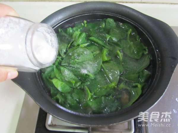 Fungus Vegetable Shrimp Boiled Ball Soup recipe