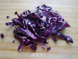 Purple Cabbage Vegetable Salad recipe