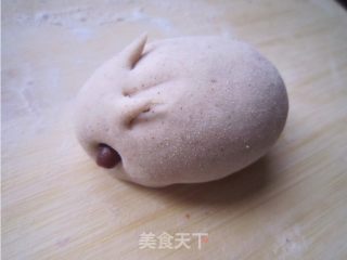 Little Grey Rabbit Bean Paste Bun recipe