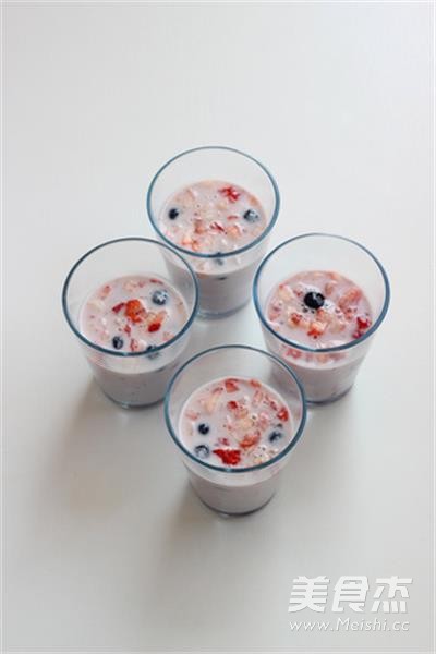 Jam Yogurt Pudding recipe