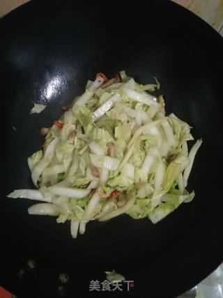 Stir-fried Pork with Chinese Cabbage recipe