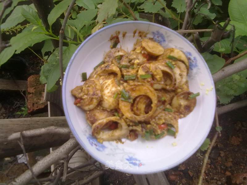 Pan-fried Poached Eggs recipe