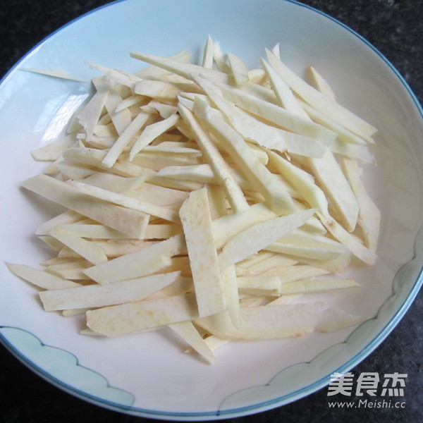 Fried Sweet Potato Shreds recipe
