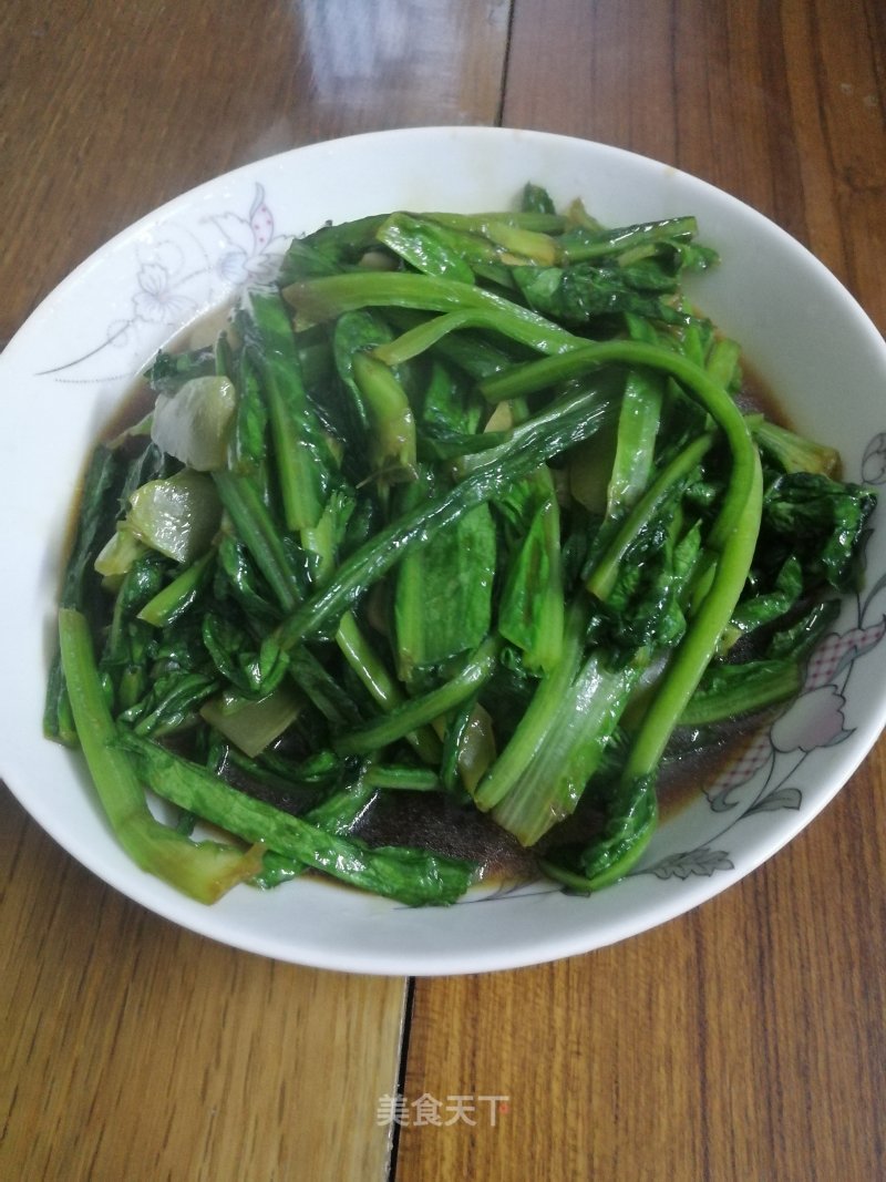 Lettuce in Oyster Sauce recipe