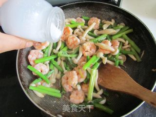 Shrimp, Asparagus, Crab Mushroom recipe