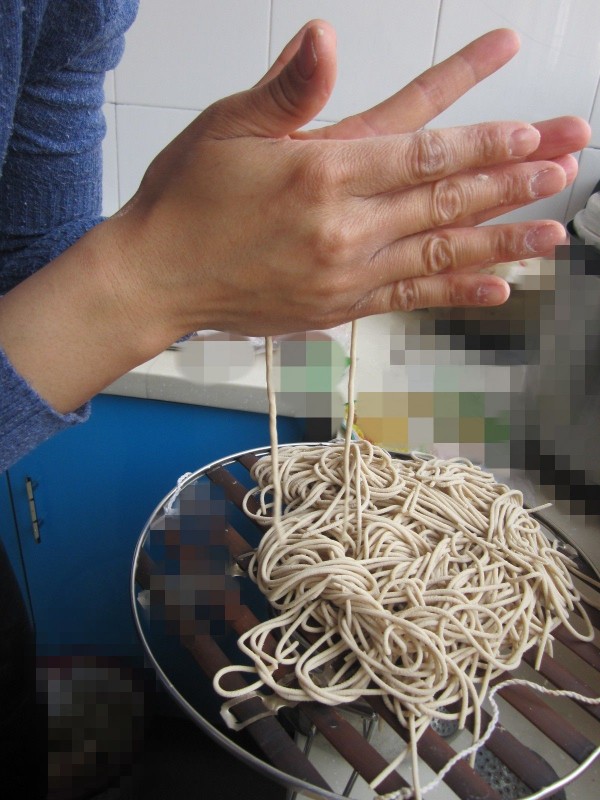 Hand Pinch Noodles recipe