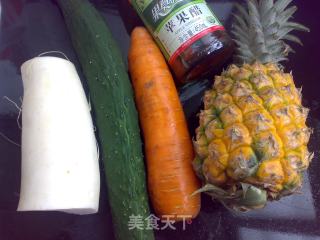 Assorted Kimchi with Fruit Vinegar recipe