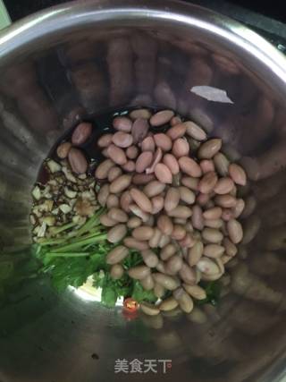 Celery, Yuba and Peanuts recipe
