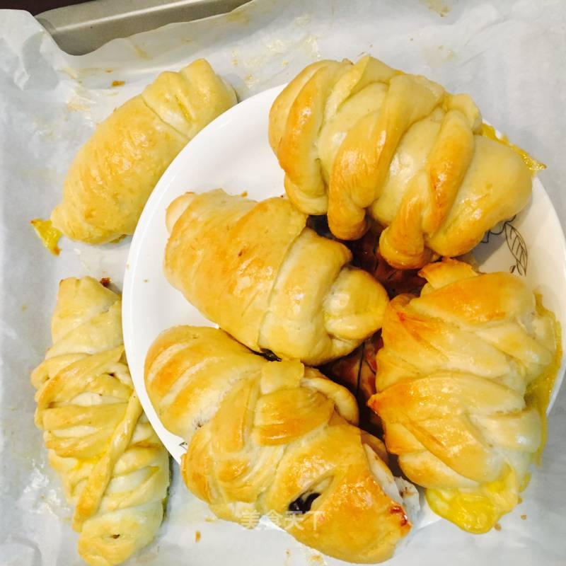 Honey Red Bean Bread recipe