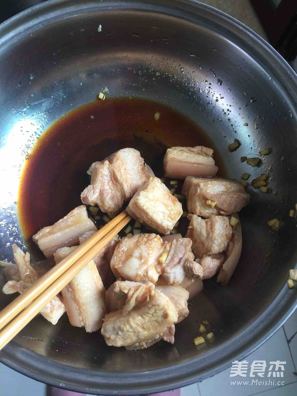 Hakka Mei Cai and Sweet Taro Pork recipe