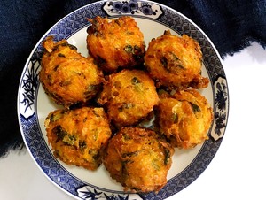 Fried Vegetarian Meatballs recipe