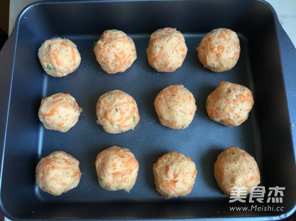 Okara Carrot Balls recipe