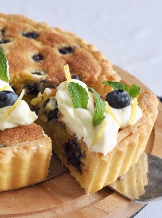 Blueberry Tart Almond Cream Filling recipe