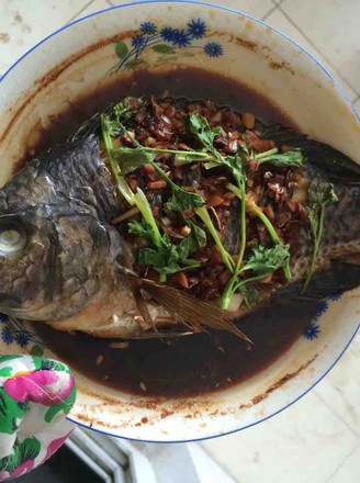 Microwave Steamed Fish