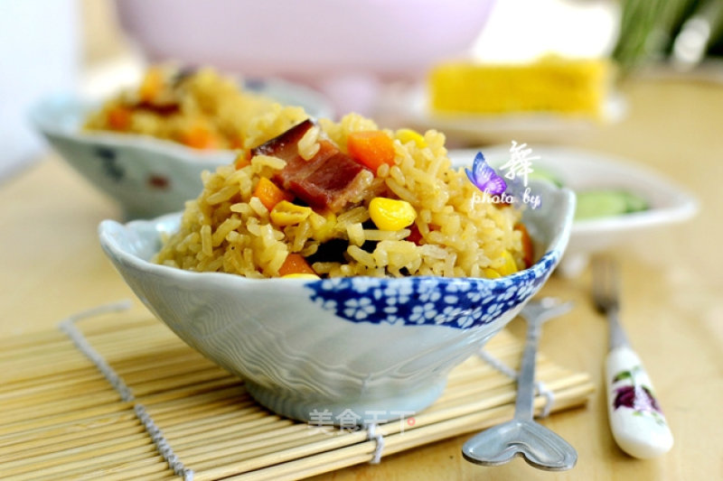 [doral Sausage Braised Rice] One’s Lunch is Even More Delicious recipe