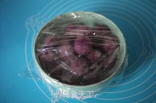 [beijing] Osmanthus Purple Sweet Potato White Skin Crisp recipe