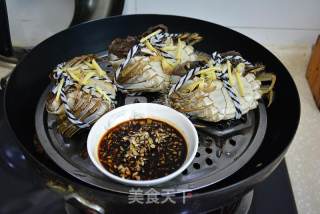 Steamed Hairy Crabs recipe