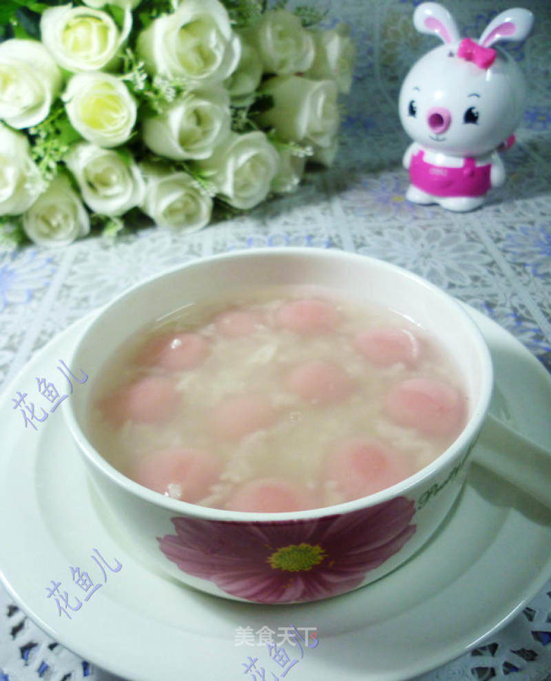 Strawberry Glutinous Rice Dumplings recipe