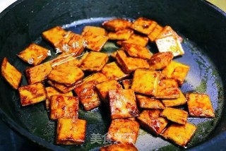 Honey Dried Tofu recipe