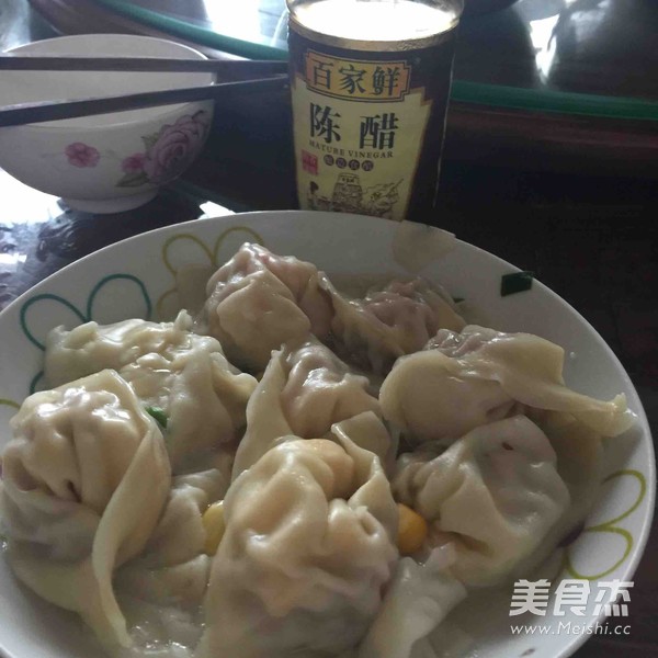 Radish Corn Dumplings recipe