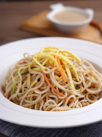 Noodles with Sesame Sauce [teacher Kong to Cook] recipe