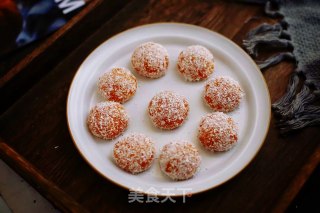 Coconut Pumpkin Glutinous Rice Balls recipe