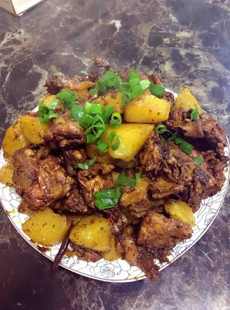 Braised Potato Chicken Nuggets