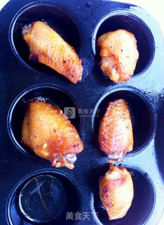 Fried and Grilled Chicken Wings for Two recipe