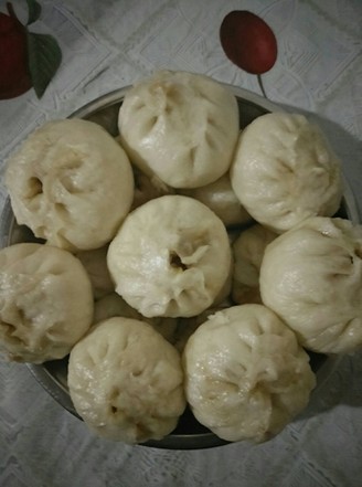 Pork Baby Vegetable Buns recipe