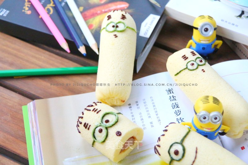 Little Yellow Man Sausage Cake Roll recipe