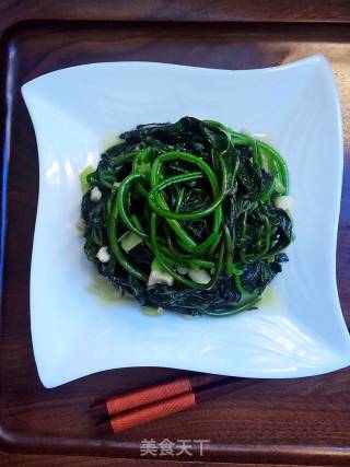 Stir-fried Sweet Potato Leaves recipe