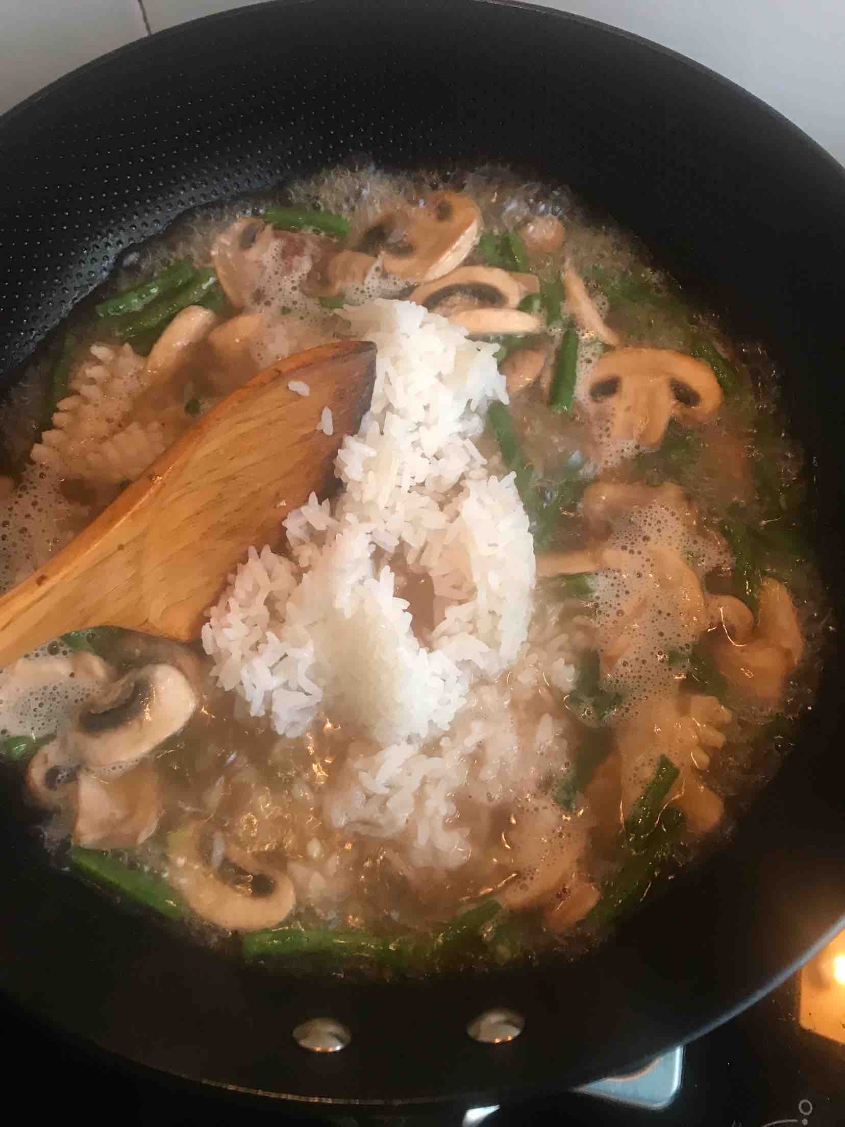 Homemade Soup and Rice recipe