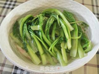 Stir-fried Vermicelli with Organic Cabbage recipe