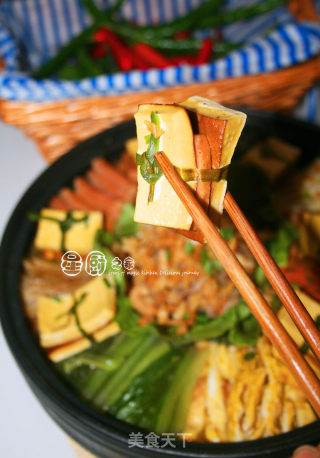 [taji Pot] [the Secret of Why Korean Mm is Not Fat] Korean Cornucopia recipe