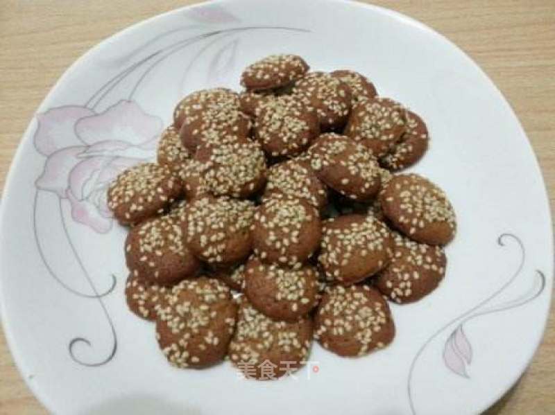 #四session Baking Contest and is Love to Eat Festival# Sesame and Egg Fragrant Biscuits recipe