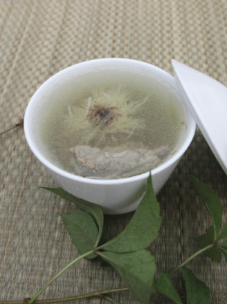 Chrysanthemum Pork Ribs Soup recipe